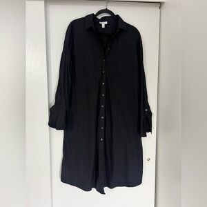 Nordstrom Poplin Button Down Dress